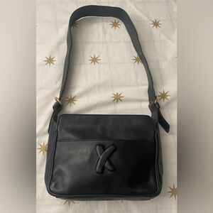 Vintage Paloma Picasso Leather Shoulder Bag